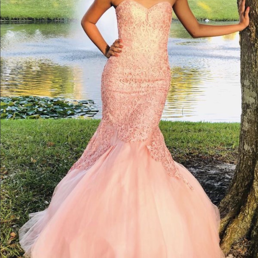 Prom Dress Blush Pink